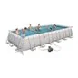 PISCINA POWER STEEL FRAME FUORI TERRA RETTANGOLARE
