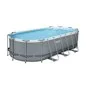 PISCINA POWER STEEL OVALE FUORI TERRA