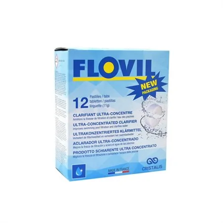 FLOCCULANTE FLOVIL 12 PASTIGLIE 132 GR
