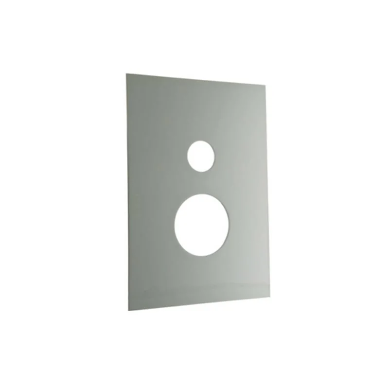 PIASTRA RETTANGOLARE PER INCASSO DOCCIA CON DEVIATORE