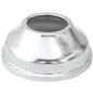 ROSONE GIGANTE OTTONE CROMATO CON FORO TONDO