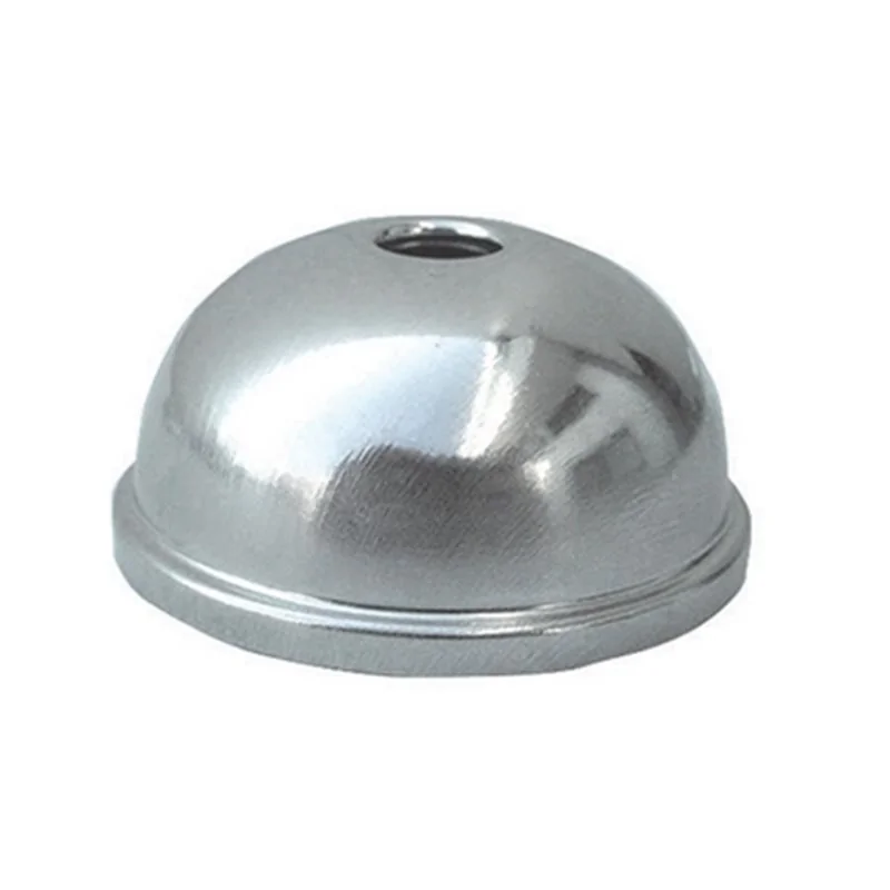 ROSETTA BOMBATA PER CANNUCCIA 57 MM ACCIAIO INOX