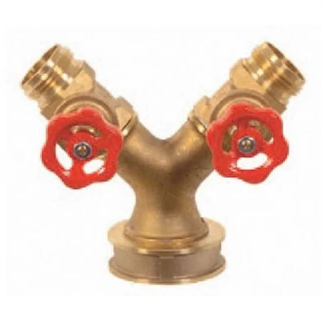 RUBINETTO PER DOPPIA MANICHETTA ANTINCENDIO