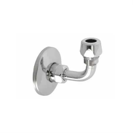 CURVETTA SOTTOLAVABO A 90° COMPLETA E GIREVOLE