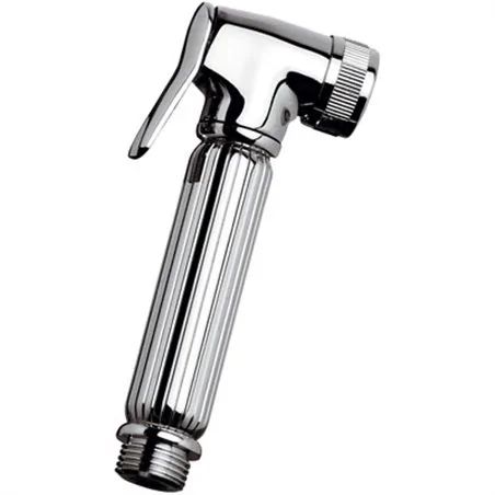 DOCCETTA A PULSANTE SHUT-OFF IN OTTONE LUX CROMO