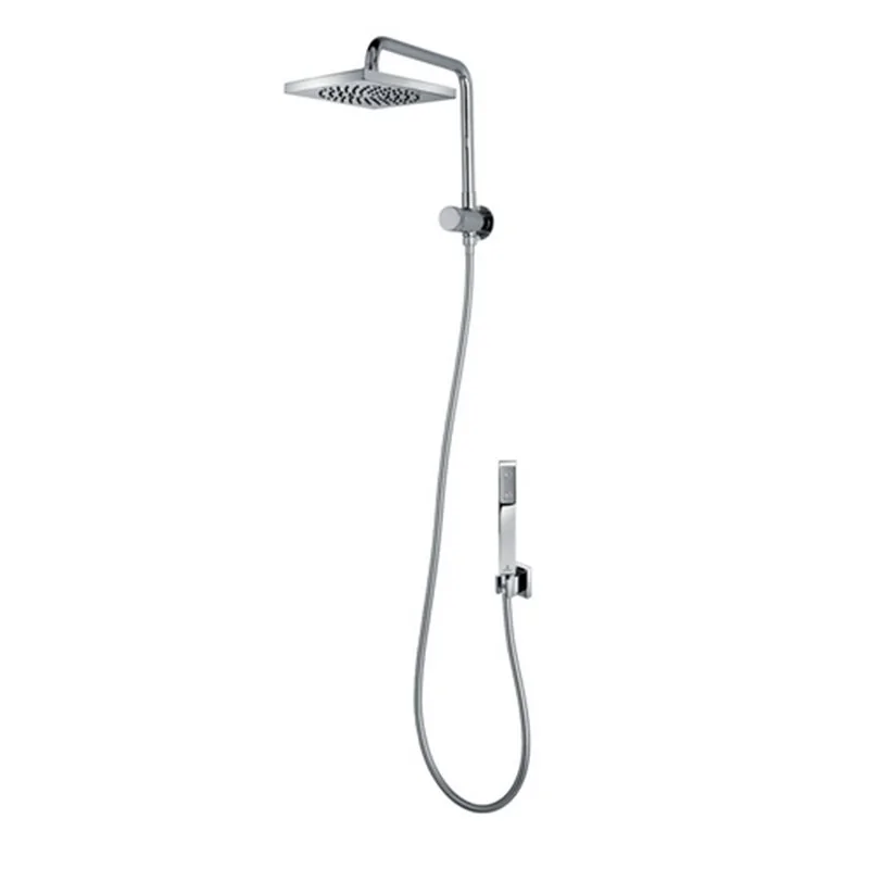 BRACCIO DOCCIA CON SOFFIONE E DOCCETTA CUBE RENOVATION BOSSINI