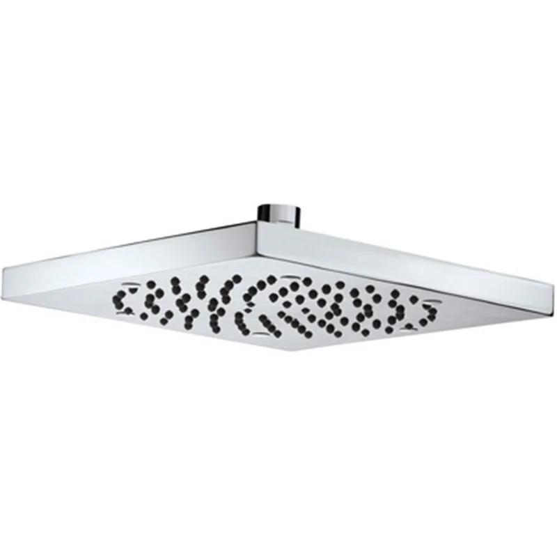 SOFFIONE "CUBE" AUTOPULENTE CON SNODO CROMO BOSSINI