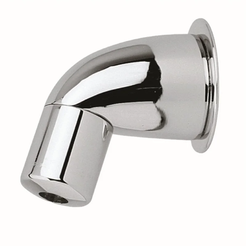 BRACCIO DOCCIA ANTIVANDALO CON SOFFIONE INCORPORATO OTTONE