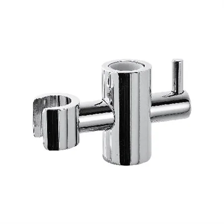 SUPPORTO SCORREVOLE IN ABS CROMATO PER ASTA Ø20 MM