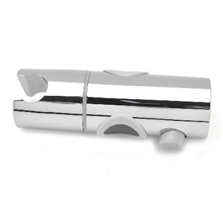 SUPPORTO SCORREVOLE IN ABS CROMATO PER ASTE Ø22 MM