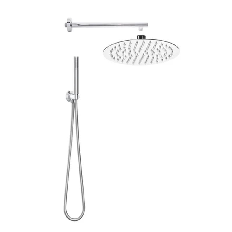 KIT SOFFIONE DOCCIA TONDO SLIM TOP LINE