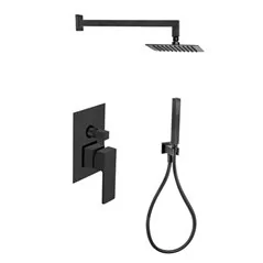 KIT DOCCIA KYRA 2 NERO OPACO