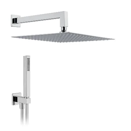 KIT SOFFIONE DOCCIA QUADRO