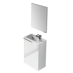 MOBILE BAGNO SOSPESO COMPACT IN KIT DI MONTAGGIO