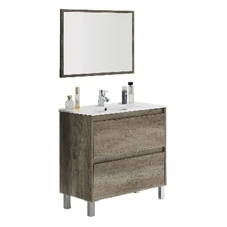 MOBILE BAGNO DAKOTA 2 CASSETTI IN KIT DI MONTAGGIO