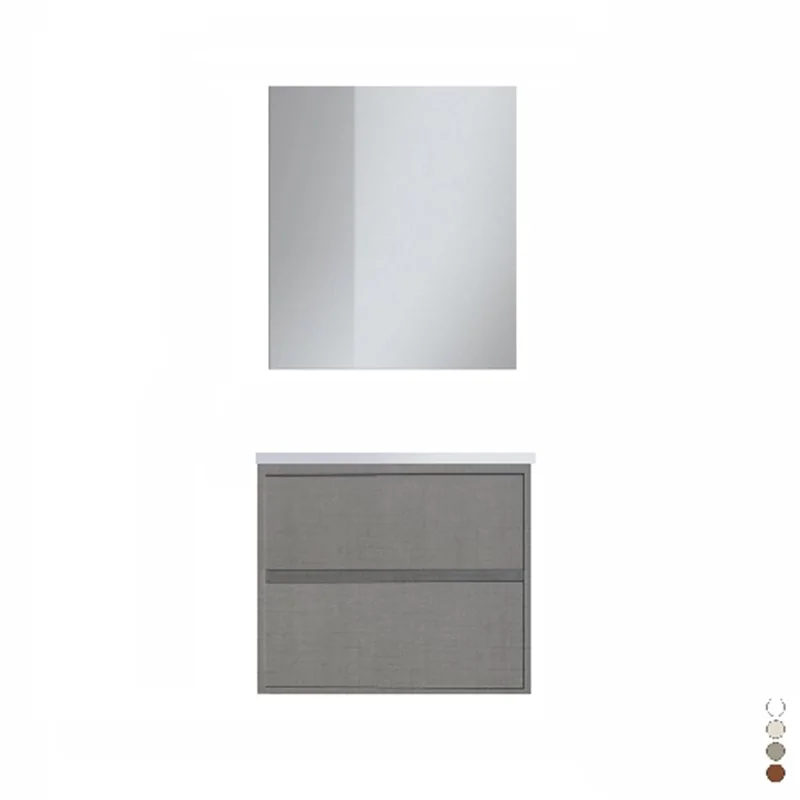 MOBILE BAGNO SOSPESO LINEA ELEGANCE L. 70 CM