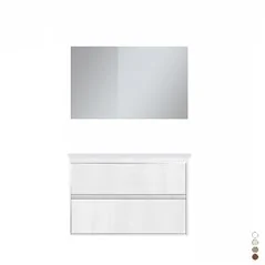 MOBILE BAGNO SOSPESO LINEA ELEGANCE L. 80 CM