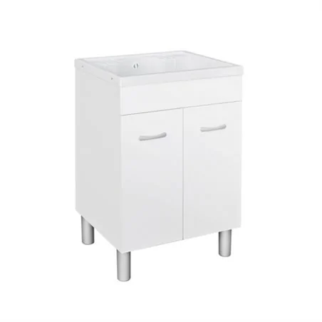 LAVATOIO IN NOBILITATO CON VASCA IN ABS