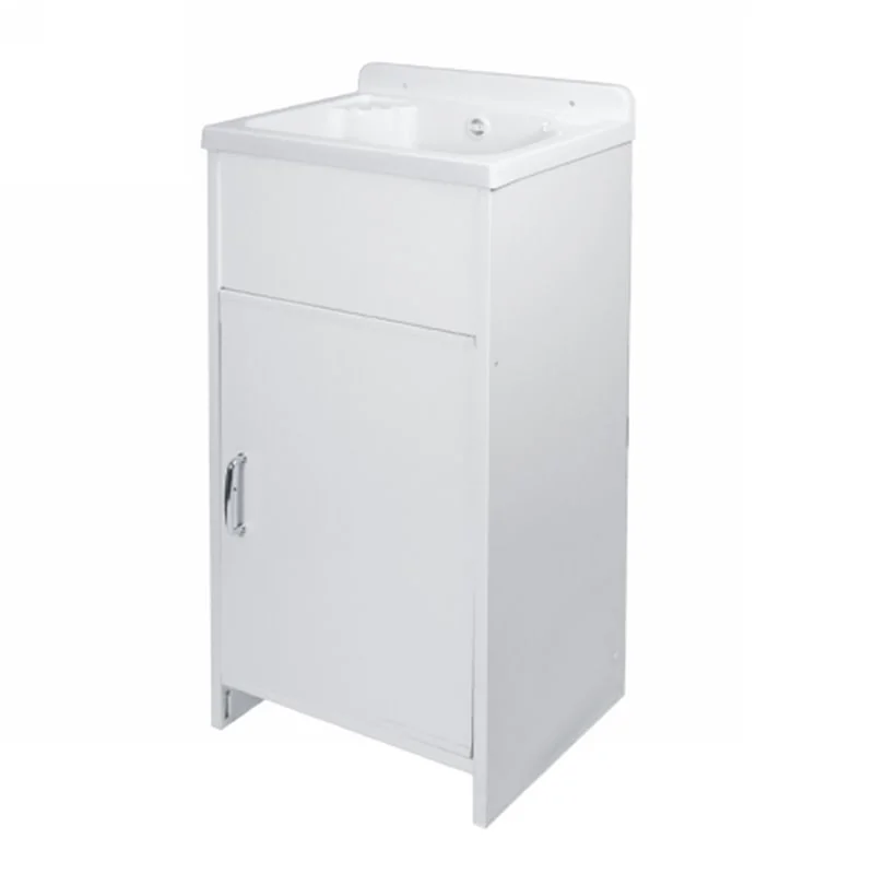 LAVATOIO CON MOBILE IN PVC E VASCA IN POLIPROPILENE MINI