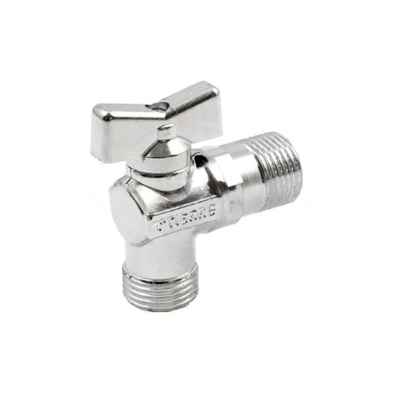 RUBINETTO LAVATRICE CON LEVETTA CROMATA WASH