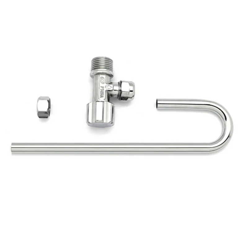 RUBINETTO WC MASCHIO 1/2 CON CANNUCCIA PIEGATA