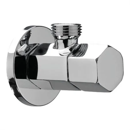 RUBINETTO SOTTOLAVABO D'ARREDO MODELLO ESAGONALE 1/2X10