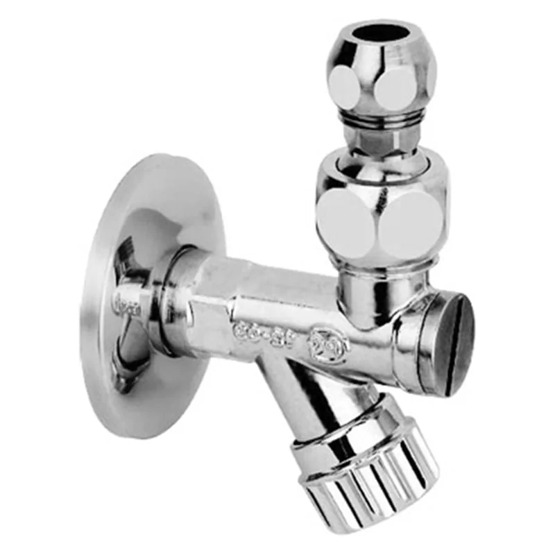 RUBINETTO SOTTOLAVABO A VITONE CON FILTRO A SNODO BUGATTI