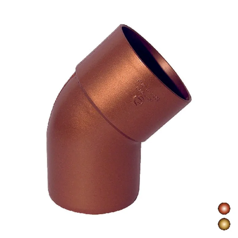 CURVA PER PLUVIALE 45°