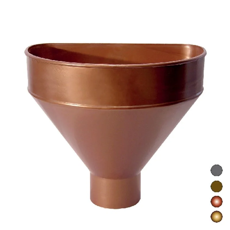 RACCOGLITORE MONOLITICO IN PVC PER PLUVIALI