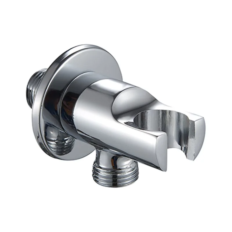 PRESA ACQUA TONDA CON SUPPORTO DOCCIA E ROSETTA