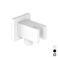 SUPPORTO DOCCIA MINIMALE QUADRO CON PRESA ACQUA
