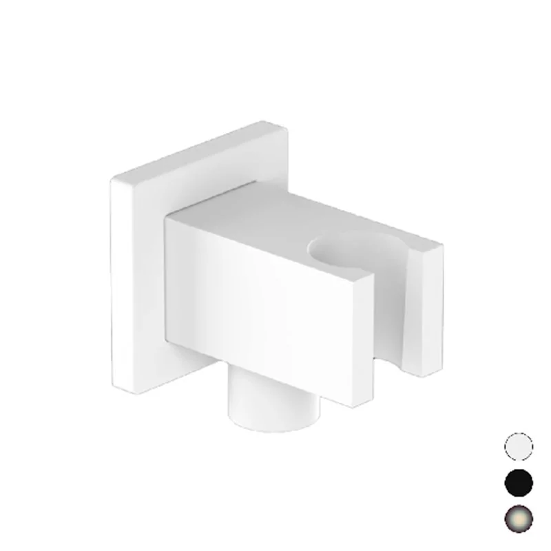 SUPPORTO DOCCIA MINIMALE QUADRO CON PRESA ACQUA