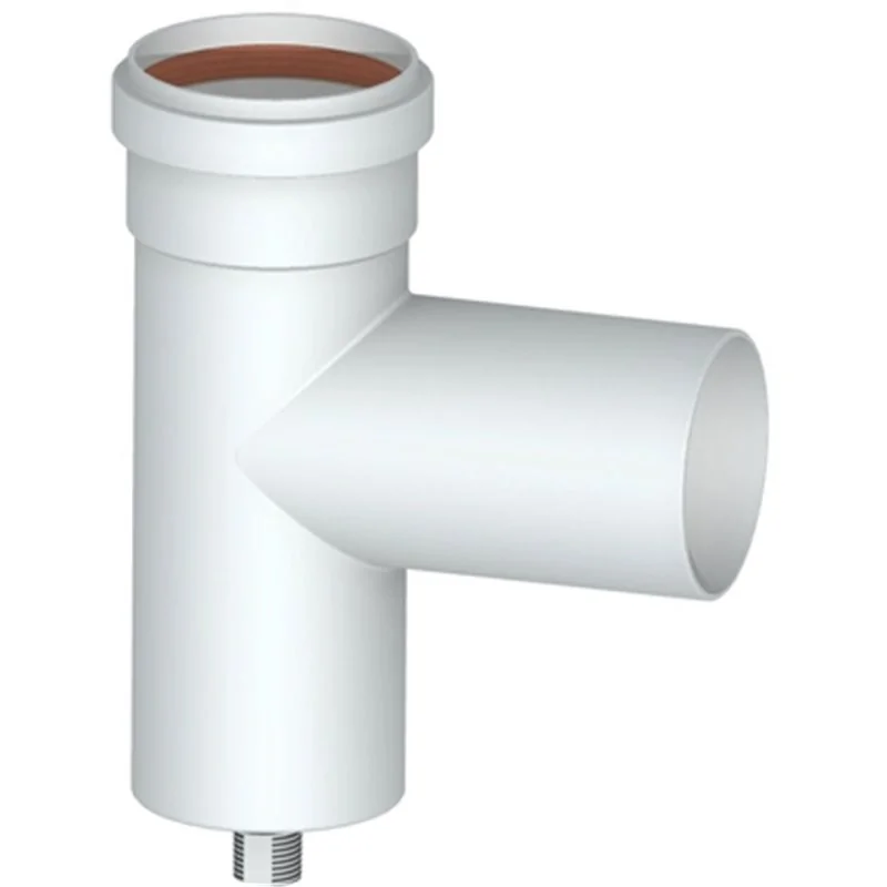 RACCORDO A TEE 90° CON TAPPO CONVOGLIATORE CONDENSA