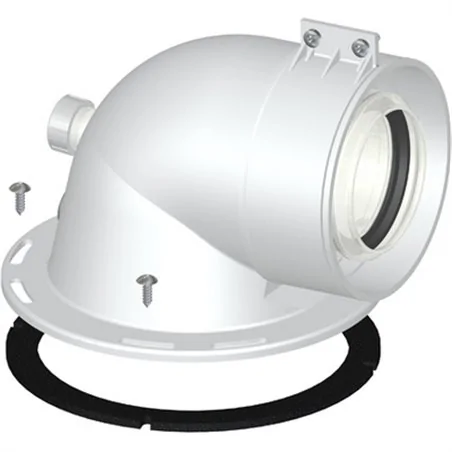 CURVA DI PARTENZA COASSIALE M/F DN 60/100 CP5