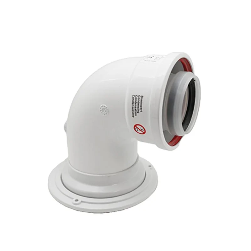 CURVA DI PARTENZA COASSIALE M/F DN 60/100 CP7