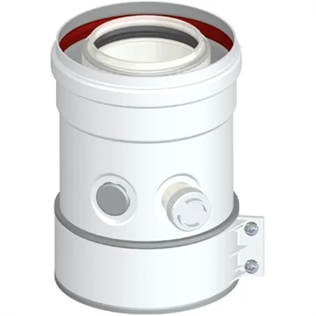 PARTENZA VERTICALE COASSIALE M/F DN 60/100 PV3