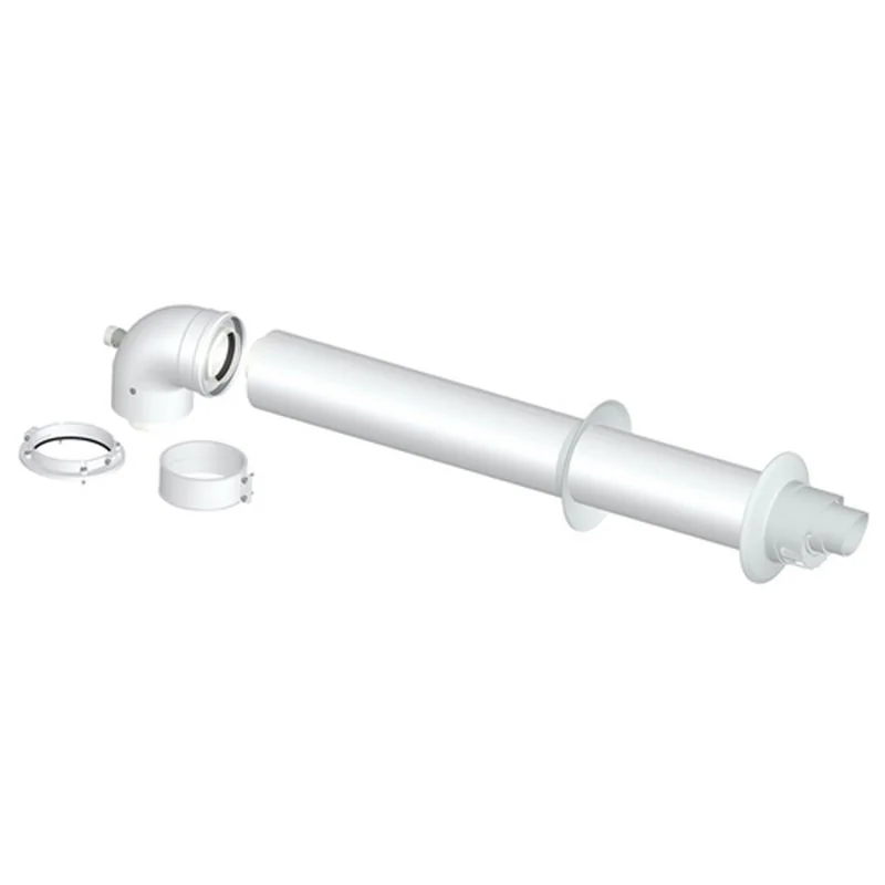 KIT SCARICO COASSIALE UNIVERSALE M/F DN 60/100