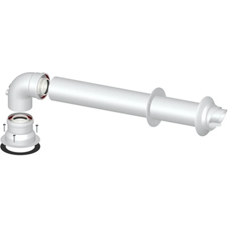 KIT SCARICO COASSIALE M/F DN 60/100 TIPO 3