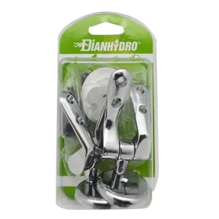 CERNIERE IN ACCIAIO MODELLO AD ESPANSIONE PER SEDILI IN LEGNO BLISTER