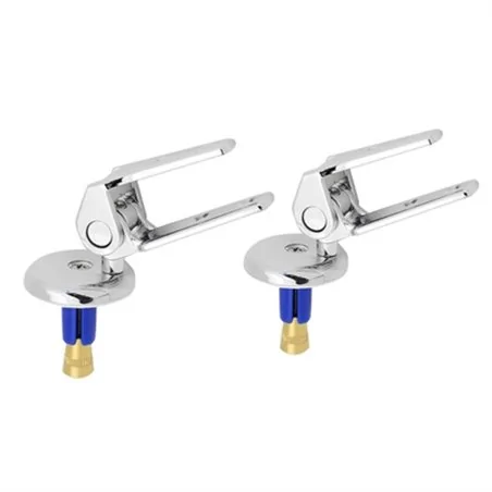 CERNIERE AD ESPANSIONE SOVRAPPOSTE REGOLABILI E REGISTRABILI COPPIA