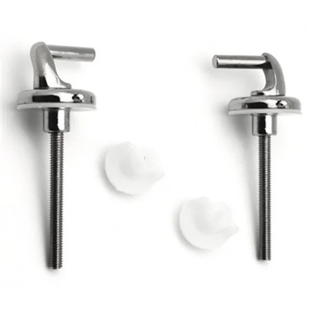 CERNIERE IN ACCIAIO ATTACCO LATERALE COPPIA