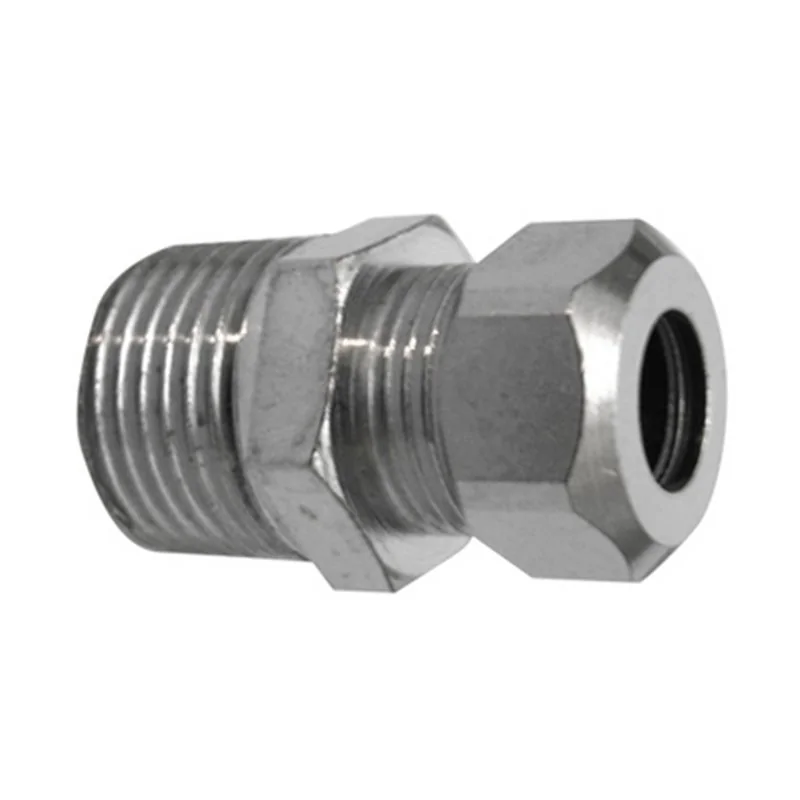 RACCORDO BICONO CROMATO PER CANNUCCE MASCHIO