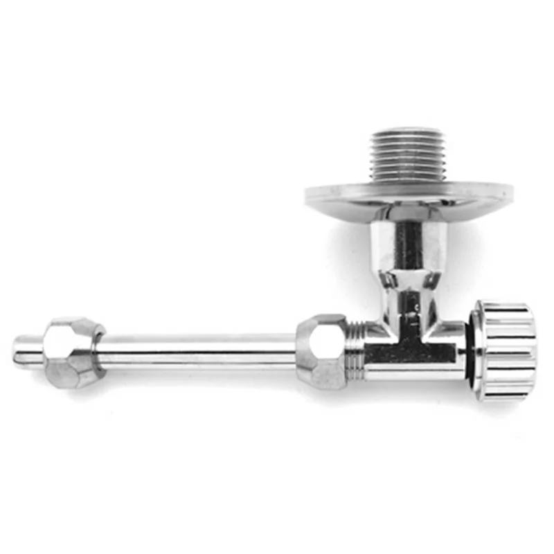 KIT RUBINETTO D'ARRESTO CROMO PER CASSETTA CORALLO 3 VALSIR