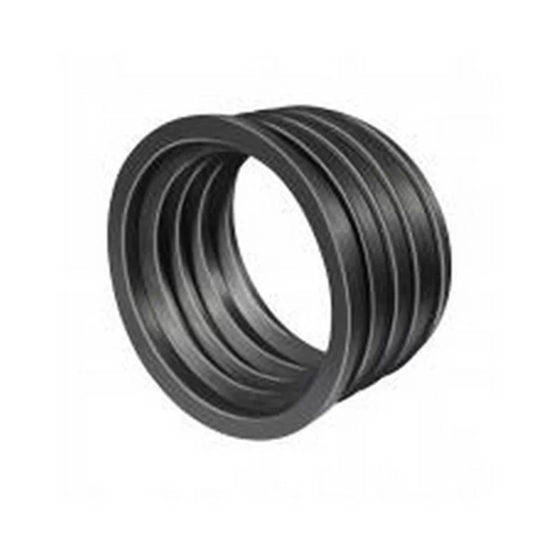 RIDUZIONE IN GOMMA NR NERA D.100/110