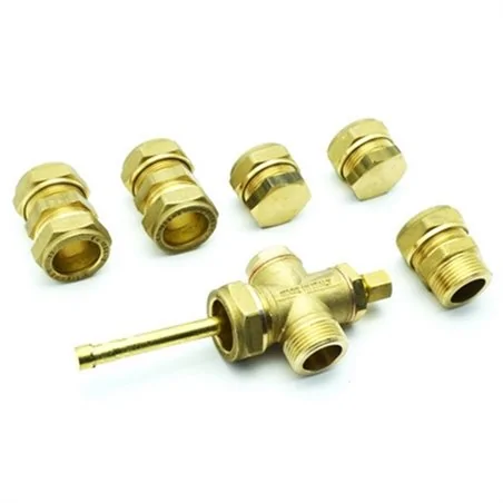 KIT RACCORDI PER IMPIANTI A CIRCUITO FORZATO