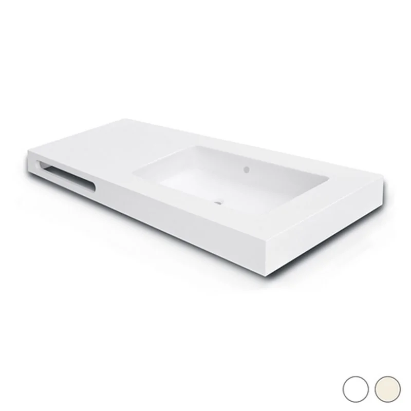 LAVABO IN RESINA LINEA EMOTION MODELLO SHARP 03