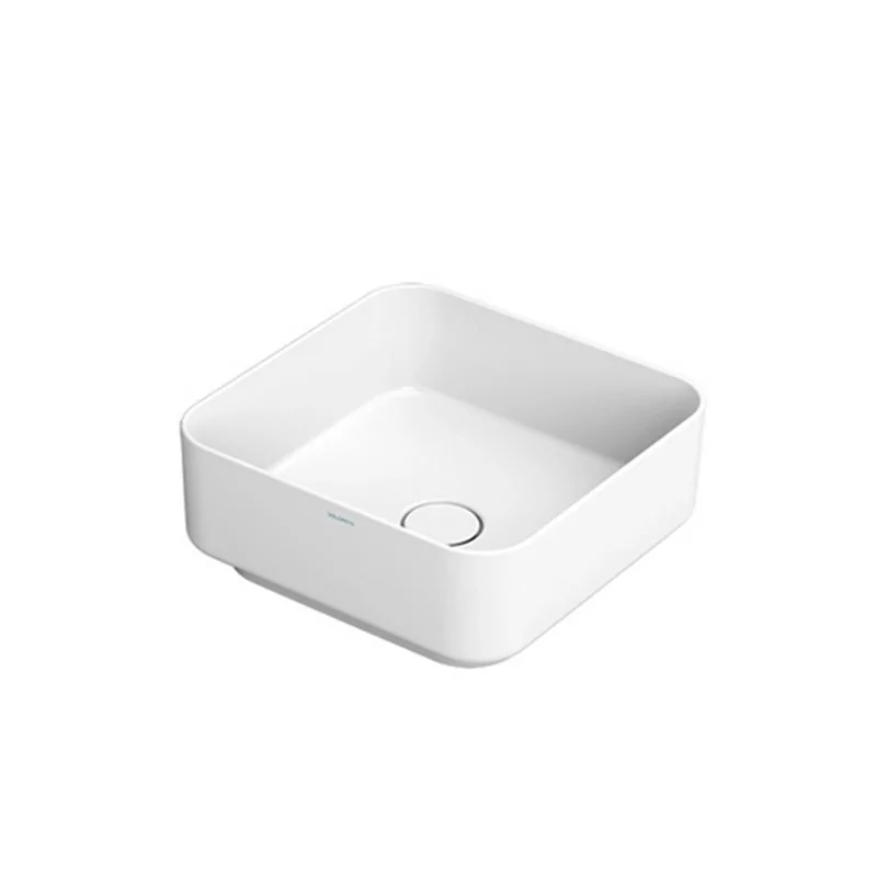 LAVABO DA APPOGGIO IN CERAMICA MODELLO QUADRATO NOEMI CM 40 X 40 DOLOMITE