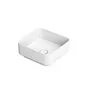LAVABO DA APPOGGIO IN CERAMICA MODELLO QUADRATO NOEMI CM 40 X 40 DOLOMITE