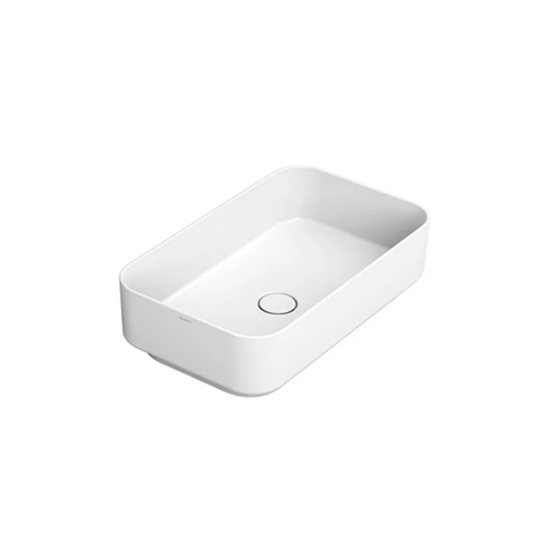 LAVABO DA APPOGGIO IN CERAMICA MODELLO RETTANGOLARE NOEMI CM 64 X 38 DOLOMITE
