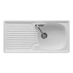 LAVELLO DA INCASSO IN CERAMICA CON 1 VASCHETTA 90 X 45 GALASSIA